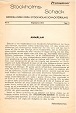 STOCKHOLMS-SCHACK / 1940 vol 1, nr 1 September